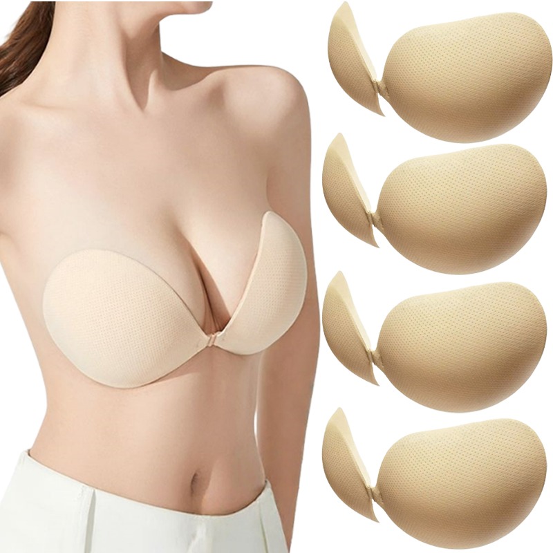 Strapless Bra Adhesive - Push Up Sticky Bra Thickened Invisible