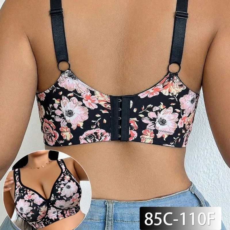 Plus Size Women Bra Lace Push  - Minimizer Bra Women 评论和价格