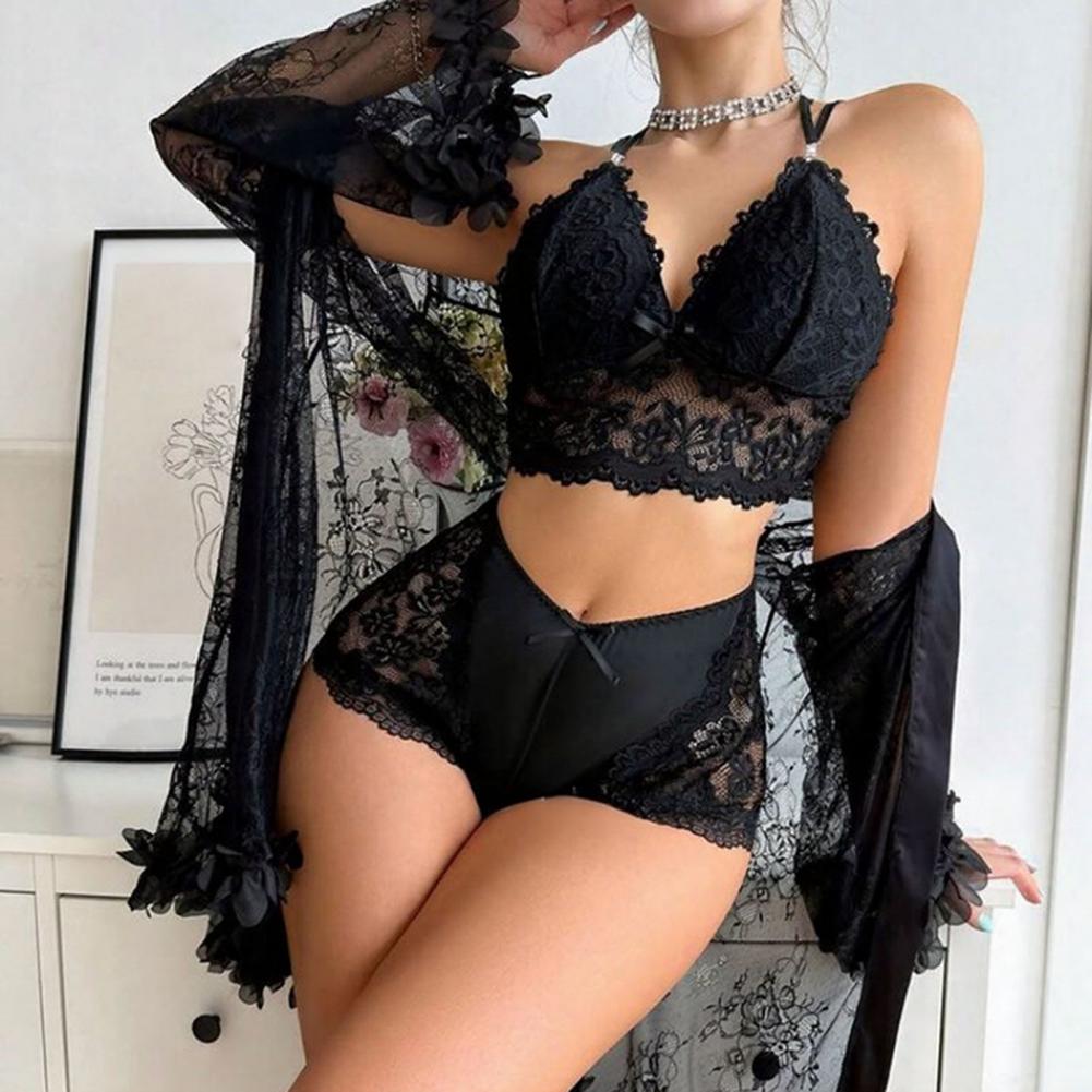 Sexy See Through Mesh Sleepwea - Sheer Mesh Bra 评论和价格