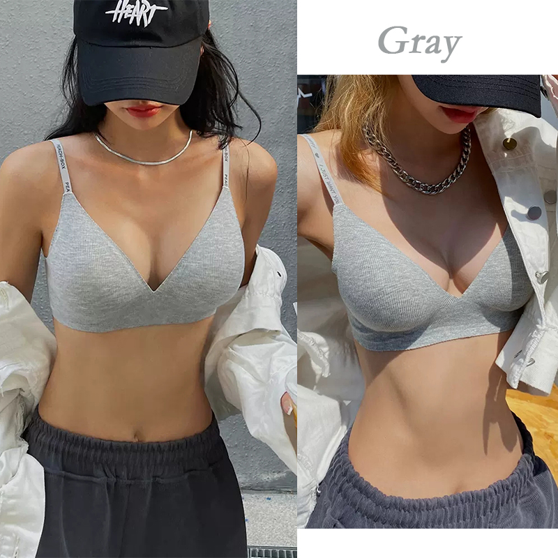 FINETOO 3/5Pcs/set Women Wirel - Mastectomy Bra Pocket 评论和价格