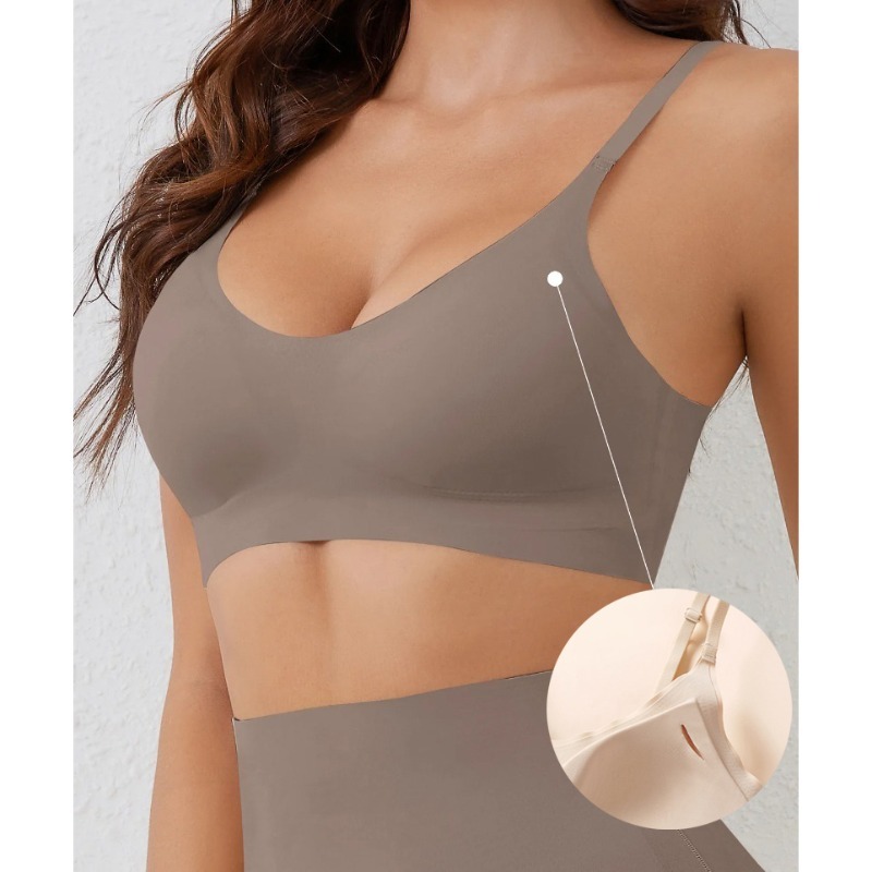 Soft Support Seamless Underwea - Mastectomy Bra Pocket 评论和价格