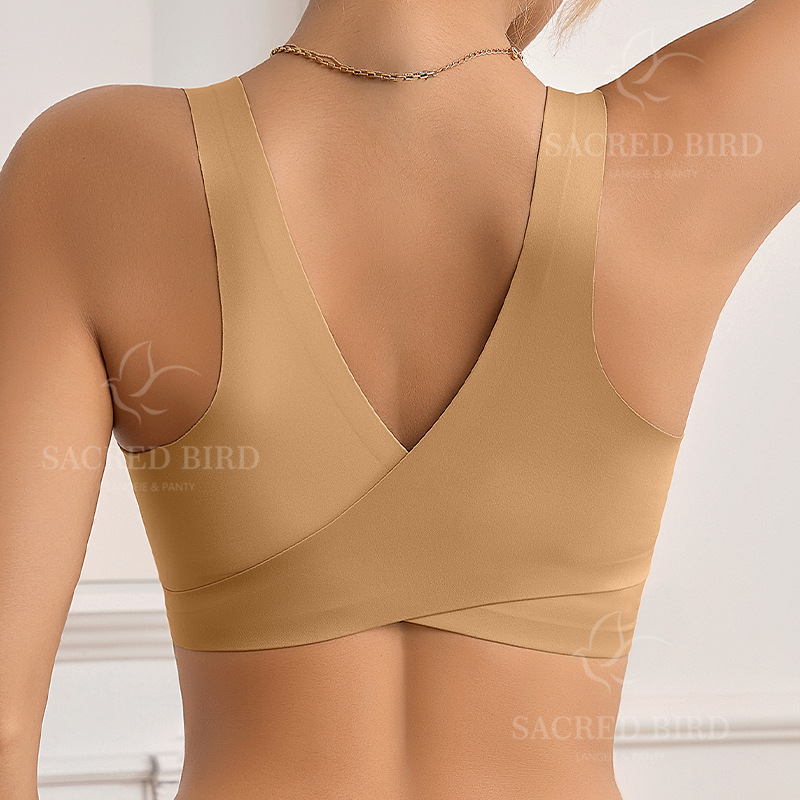Hot Sale Soft Ice Silk Tracele - Mastectomy Bra Pocket 评论和价格