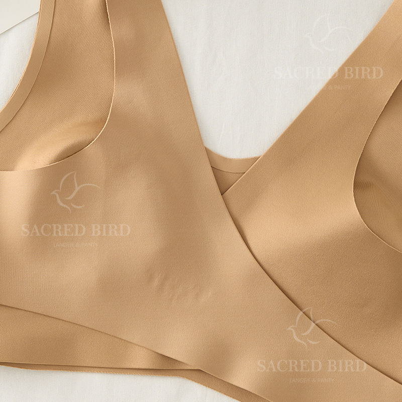 Hot Sale Soft Ice Silk Tracele - Mastectomy Bra Pocket 评论和价格