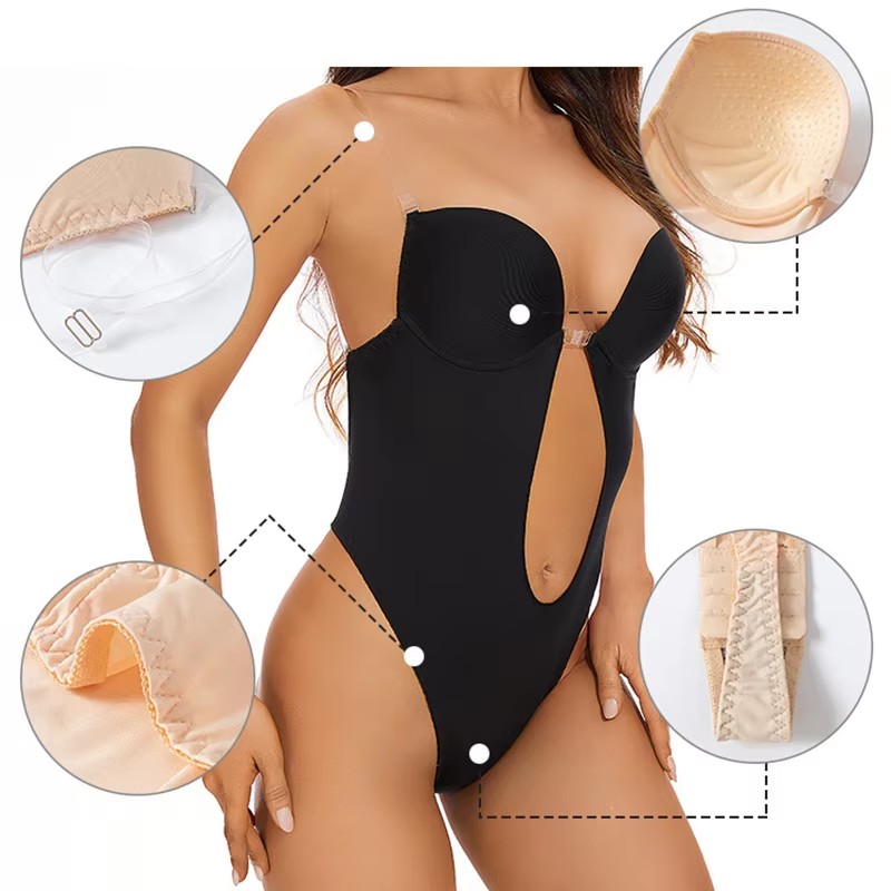 Anti Slip Glue Backless Body S - Minimizer Bra Women 评论和价格